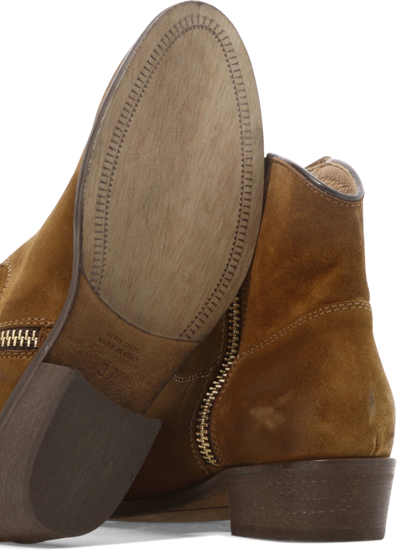 [VIA ROMA 15] Ankle Boots FW26 1476VELOURMARTORA