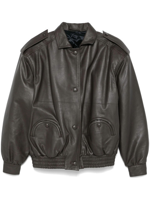 [Blaze Milano] Leather Jacket FW26 JKBLE01VM0001