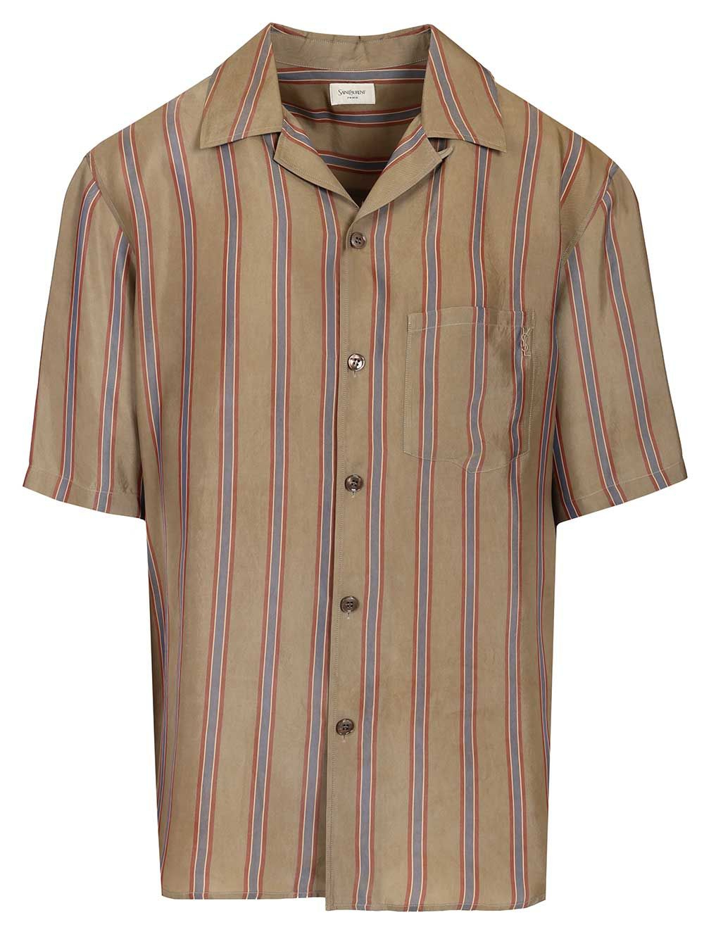 [Saint Laurent] Shirts Short Sleeve SS26 859775Y2N332849