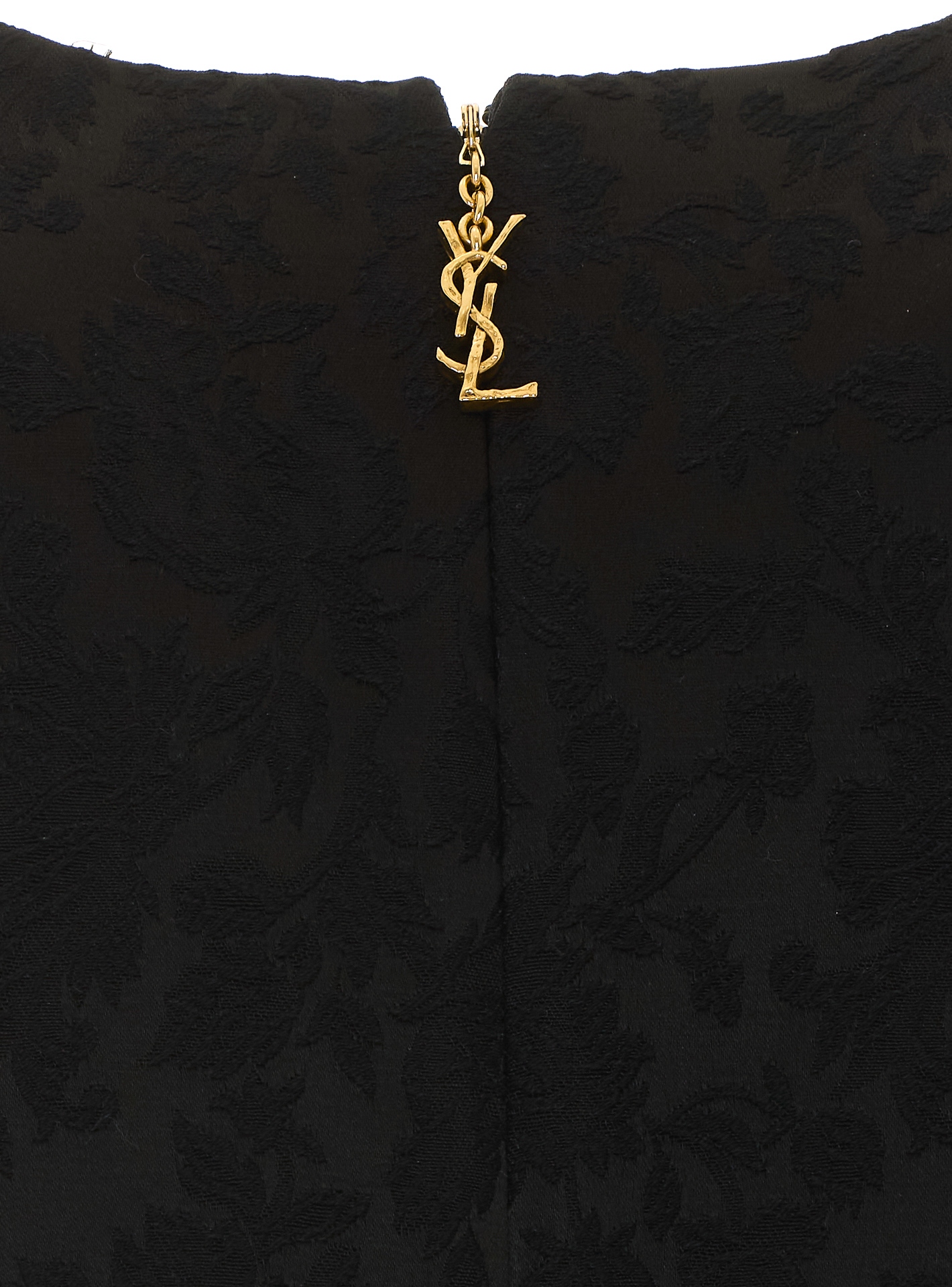 [Saint Laurent] Short sleeve dress FW26 A002HIY3L661000