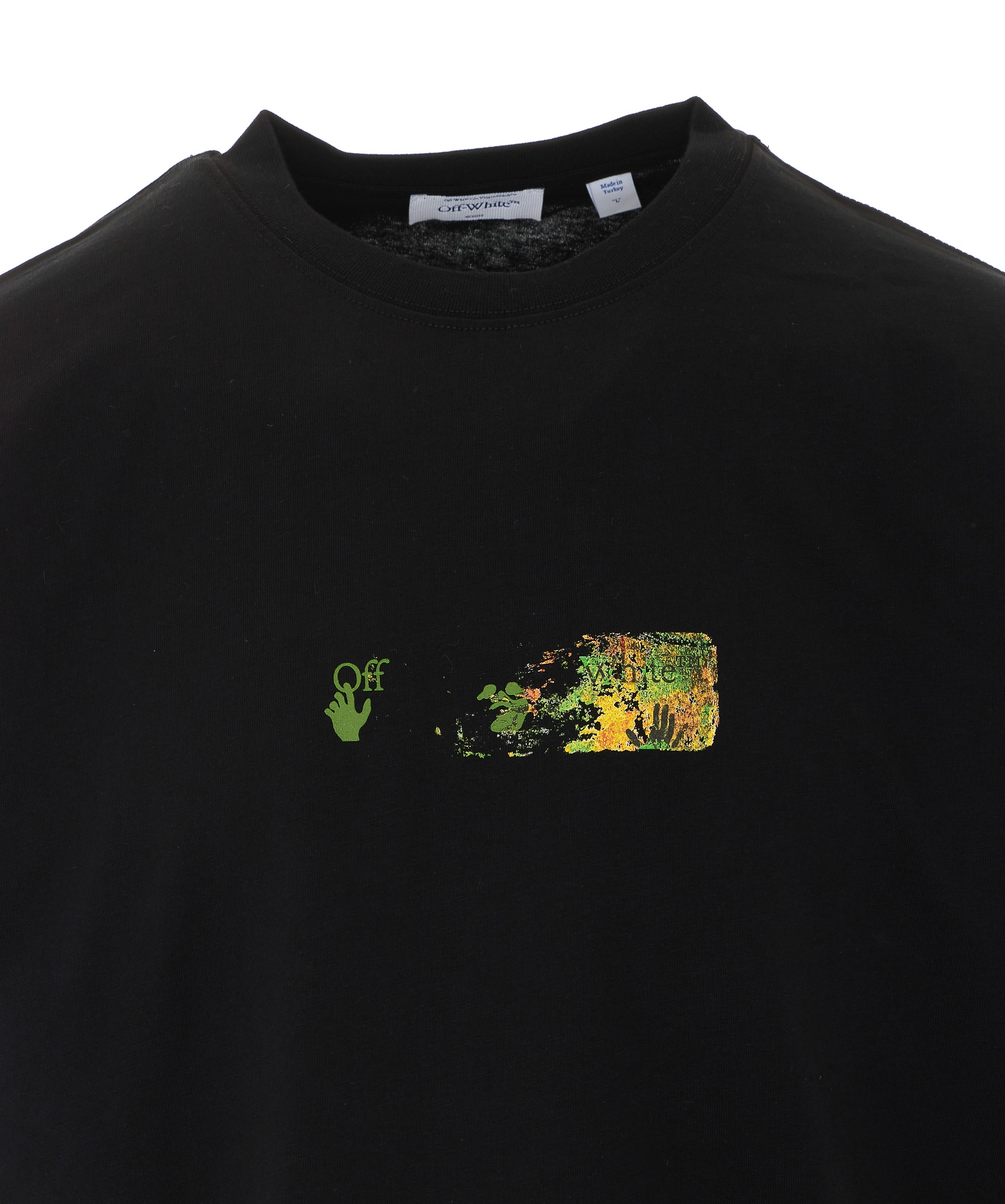[Off White] T-shirts Short Sleeve FW26 OMAA120F26JER00D001