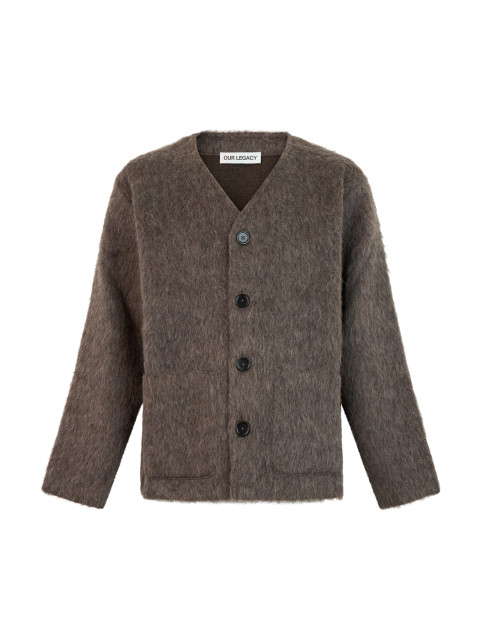 [Our Legacy] Cardigan FW26 M2266CM_MOLEGREYHAIRYWOOL