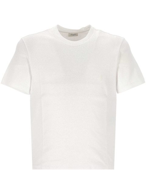 [Saint Laurent] T-shirts Short Sleeve FW26 A001BEY38BD9000