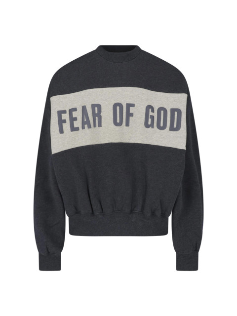 [Fear of God] Sweatshirt SS26 RW00282IRON GREY HEATHER SEAL HEAT