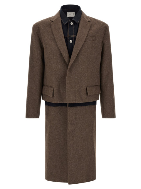 [Sacai] Coat FW26 2604082M605