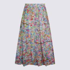 [TALKING WALLS] Long skirt SS26 TW2255KWS6MATCONFETTI