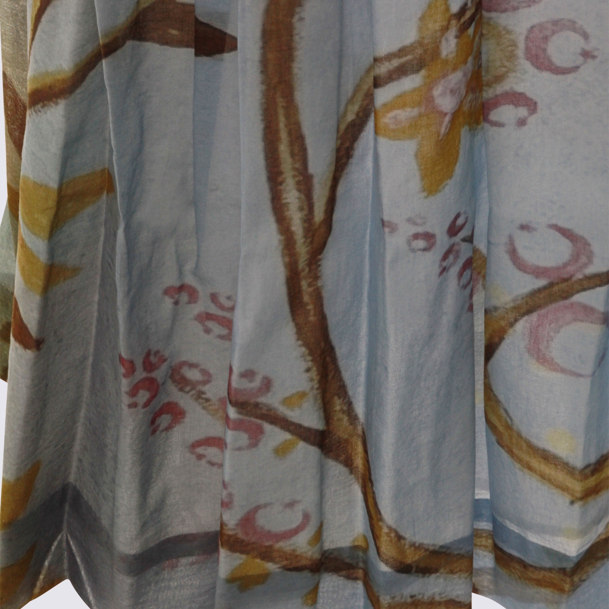 [TALKING WALLS] Long skirt SS26 TW2253KWS6MATISOLA BLU
