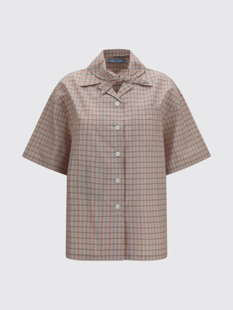 [Prada] Shirts Short Sleeve FW26 P447JXSOOO6134 F0V6A