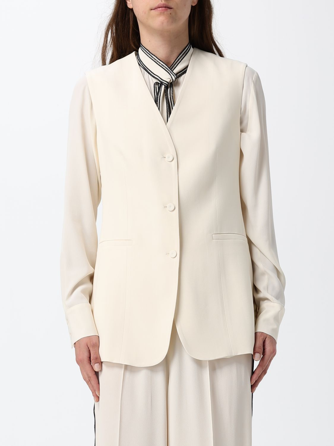 [Fabiana Filippi] Blazer FW26 GCD216F176D870 BURRO