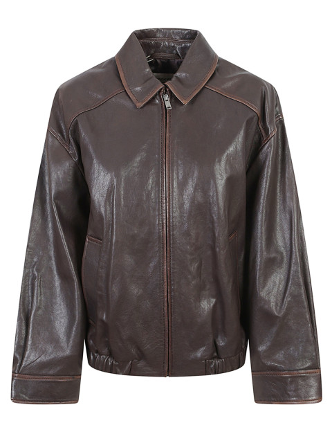 [WEEKEND MAX MARA] Leather Jacket FW26 COSE 2625446041600
