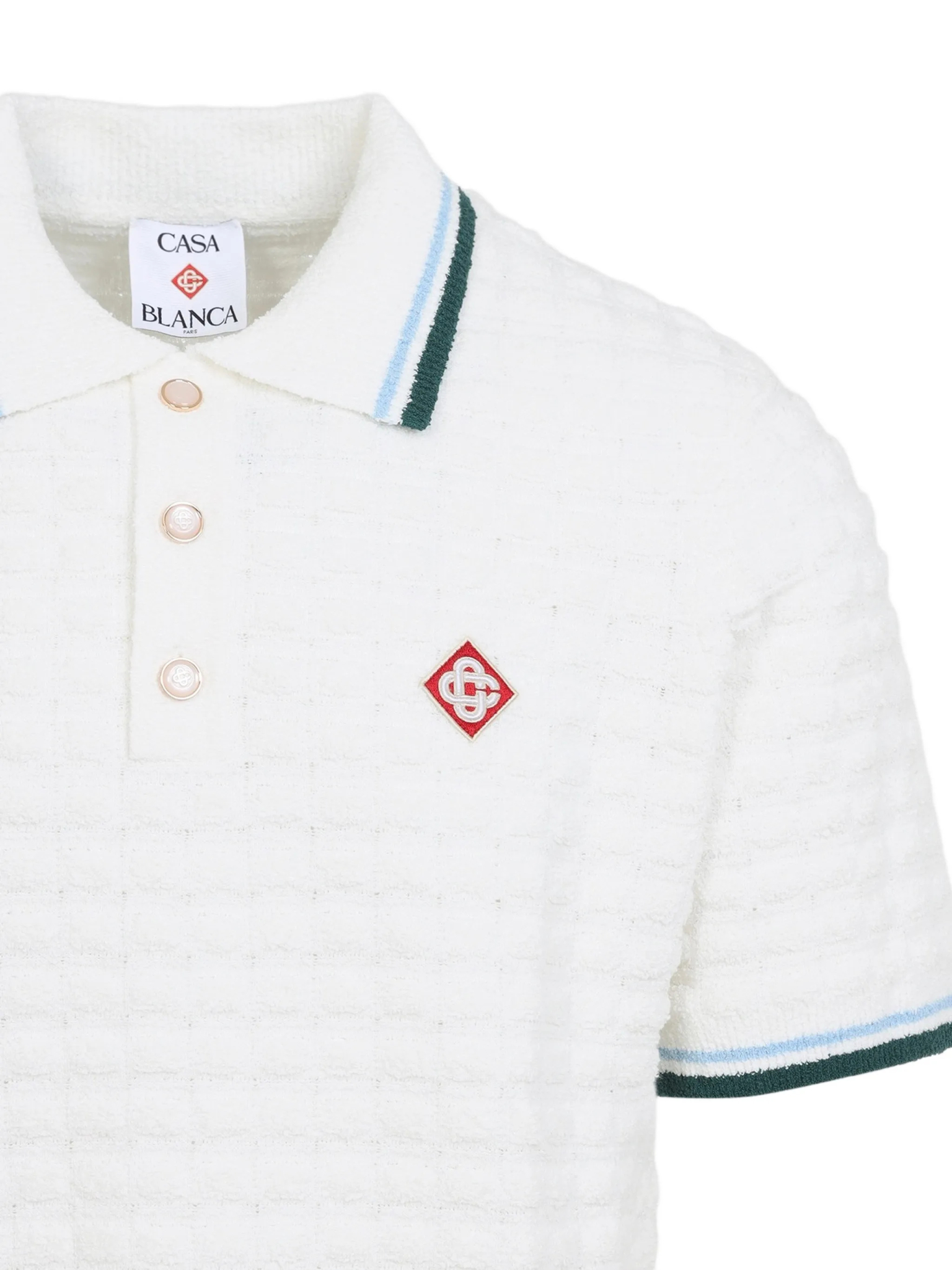 [Casablanca] T-shirts Short Sleeve FW26 MPF26KW99901WHITE