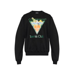 [Casablanca] Sweatshirt FW26 MPF26JTP29304TENNIS CLUB TRIANGLE