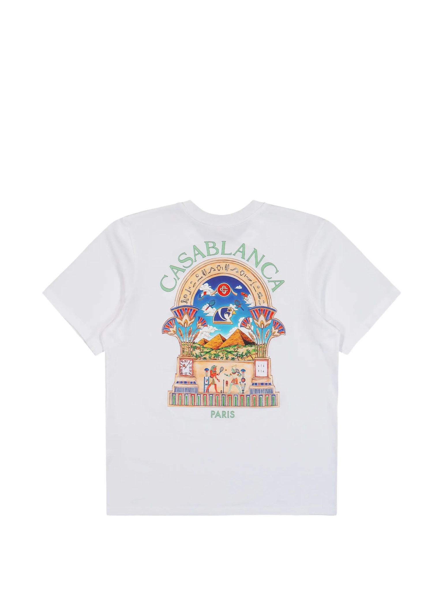 [Casablanca] T-shirts Short Sleeve FW26 MPF26JTS00108EGYPTIAN ARCH