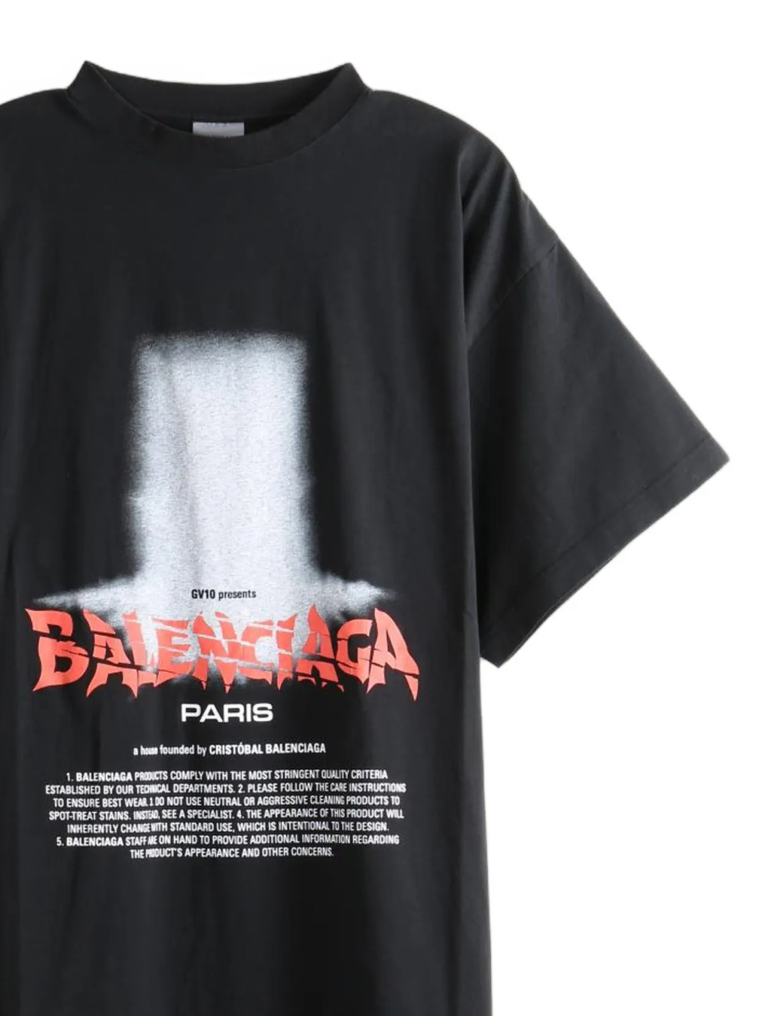 [Balenciaga] T-shirts Short Sleeve FW26 850345TUVO41000