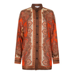 [Zimmermann] Shirts Long Sleeve FW26 1499TSS263-TAPA
