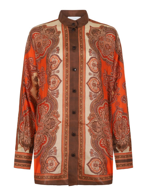 [Zimmermann] Shirts Long Sleeve FW26 1499TSS263-TAPA