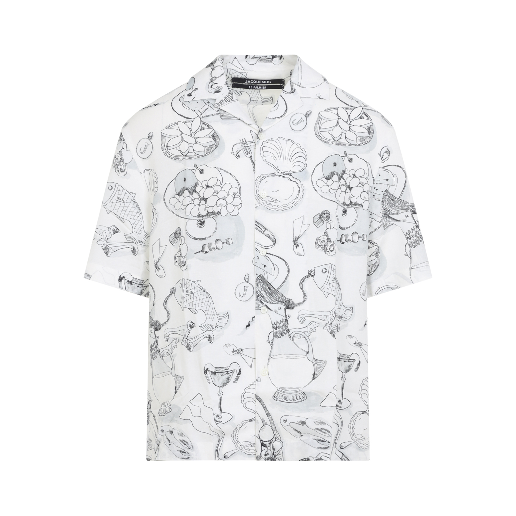 [JACQUEMUS] Shirts Short Sleeve FW26 SHM00646AW00930