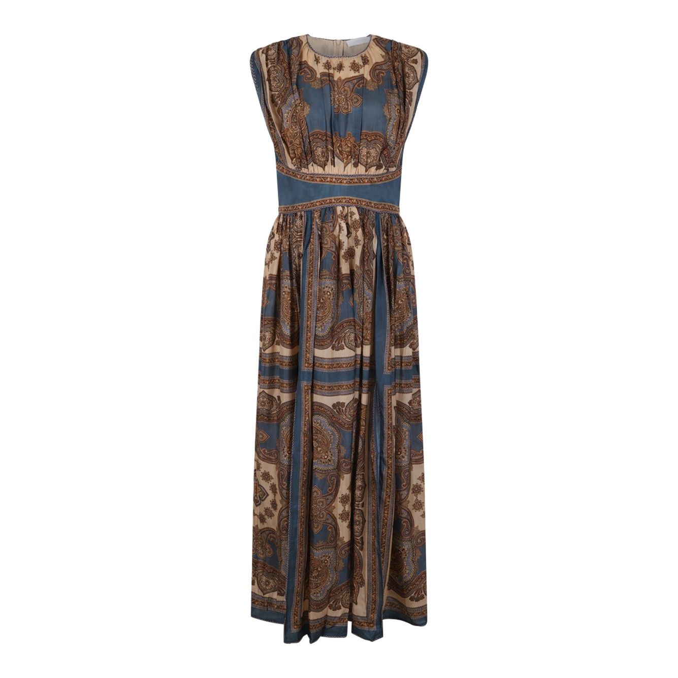 [Zimmermann] Long sleeve dress FW26 5514DSS263-DBPL