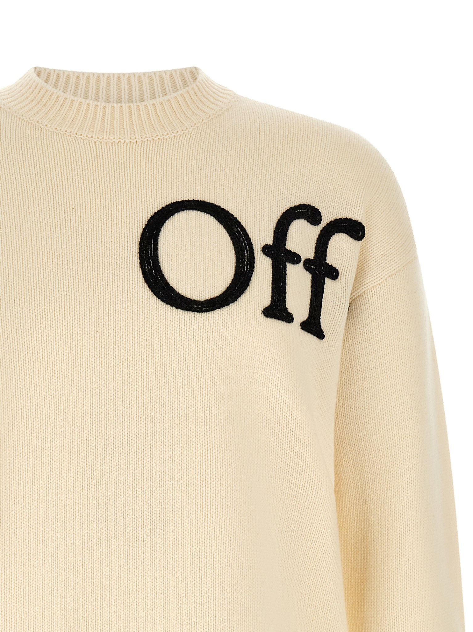 [Off-White] Knitwear FW26 OMHE20QF26KNI00110110110