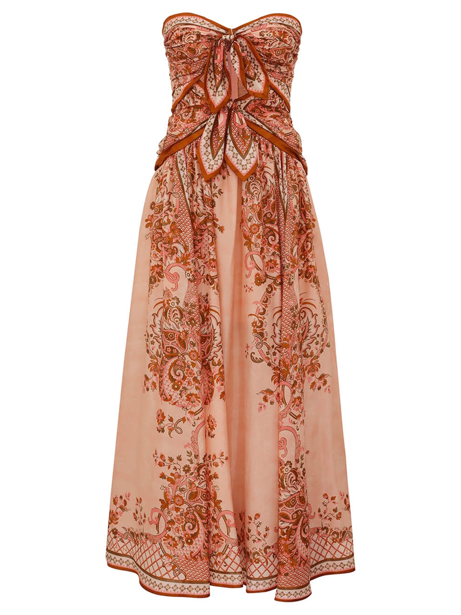 [Zimmermann] Sleeveless dress FW26 8062DSS261PPSFL