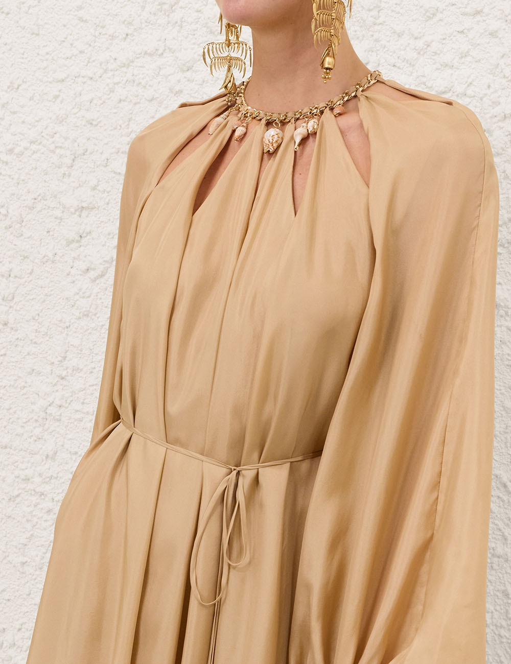 [Zimmermann] Long sleeve dress FW26 7592DSS263CHP
