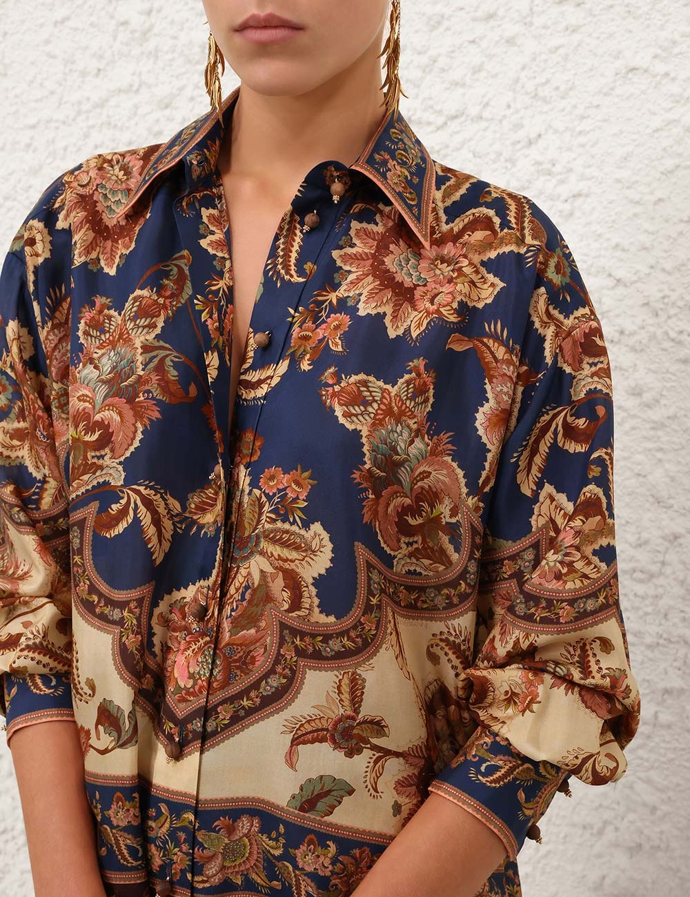 [Zimmermann] Shirts Long Sleeve FW26 8278TSS261NJCO