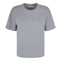 [Selected] T-shirts Short Sleeve CO 16087919-LIGHTGREYMELANGE