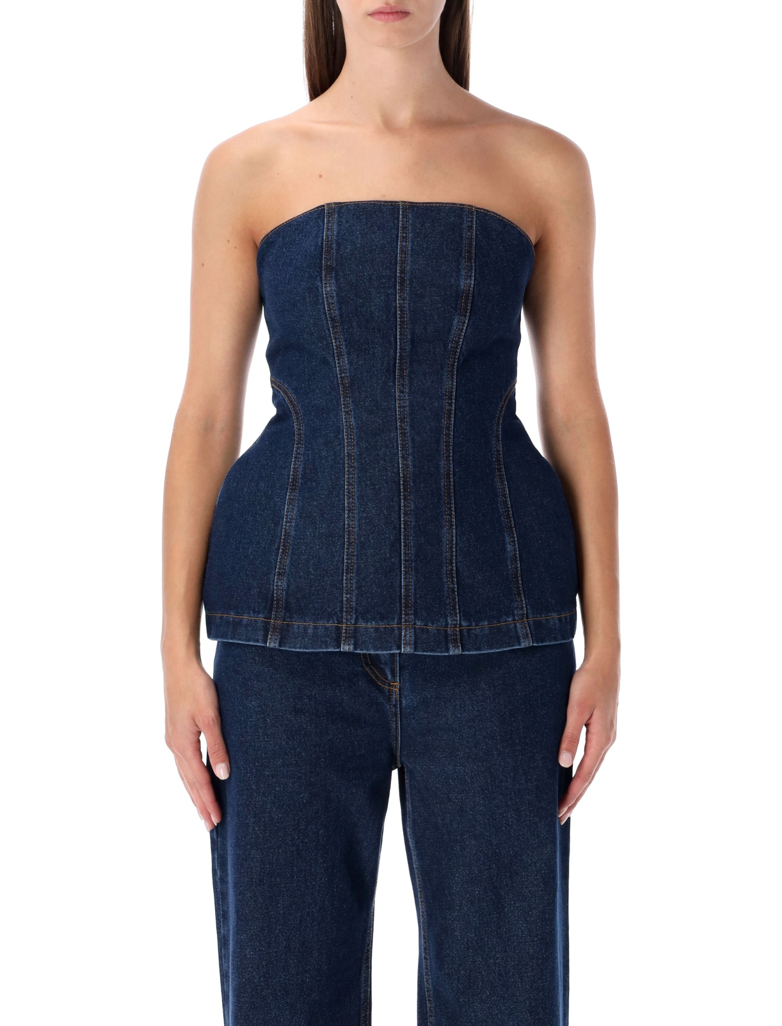 [MAGDA BUTRYM] Tank top FW25 132925NAVY