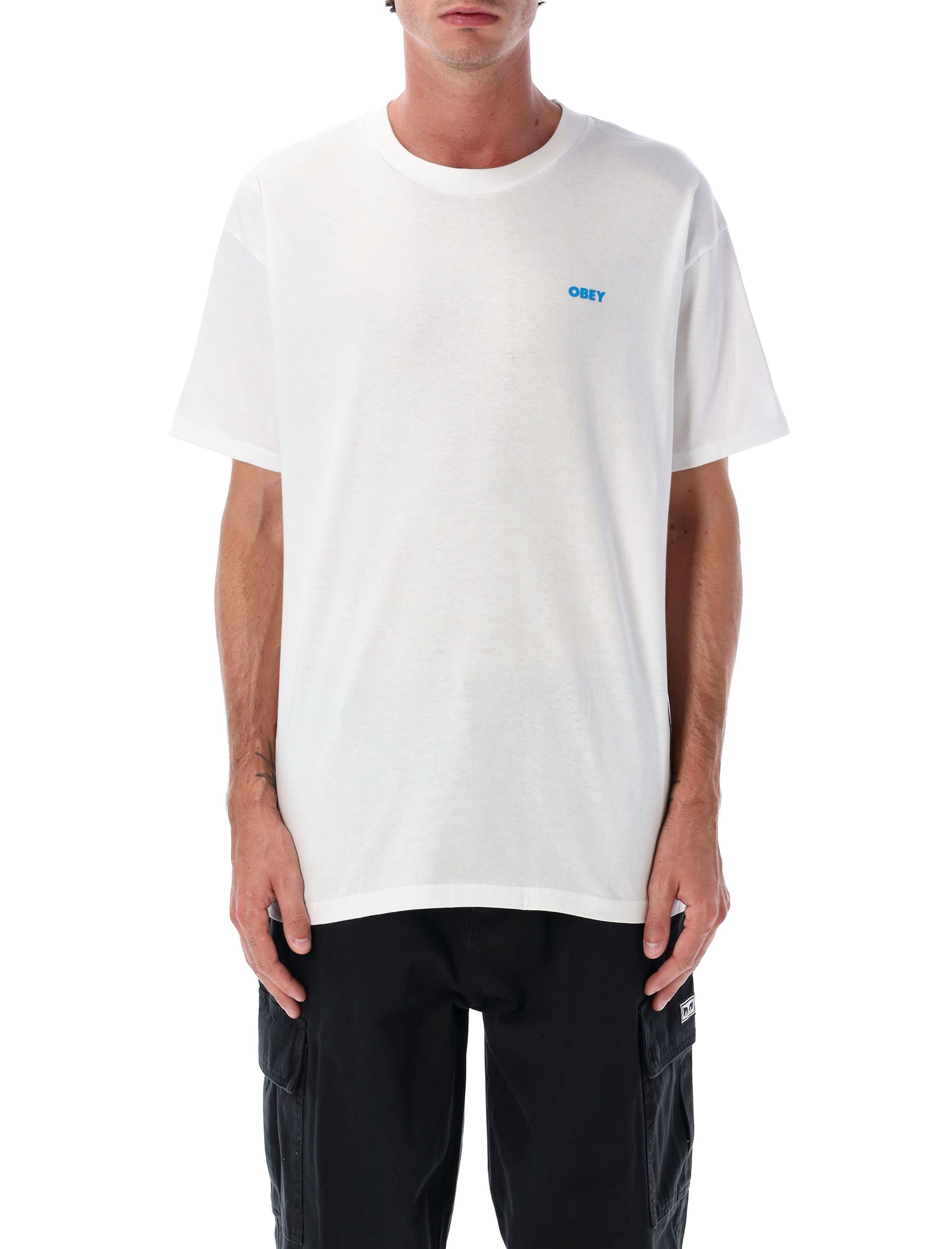 [OBEY] T-shirts Short Sleeve FW25 165264213WHT