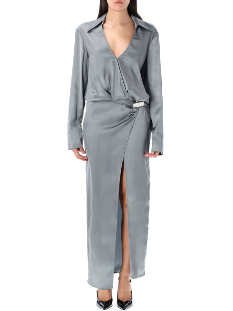 [The Attico] Long sleeve dress FW25 WCW00242VVV088AA084