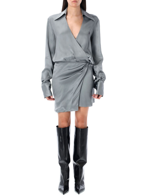 [The Attico] Long sleeve dress FW25 WCA00394VVV088AA084
