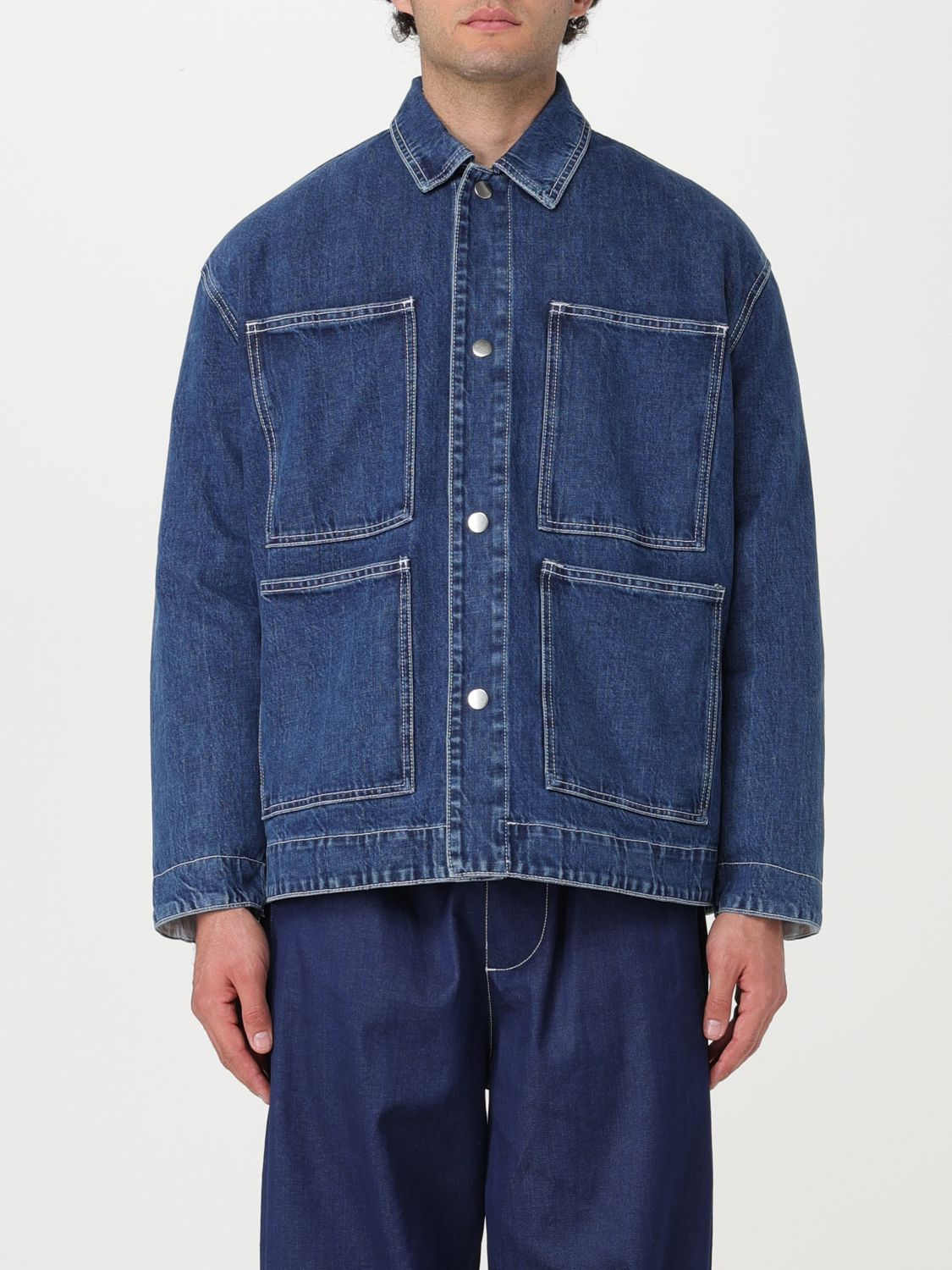 [SUNNEI] Denim jacket FW23 CRTWXOUW016 DEN015 7758 MID WASHED DENIM