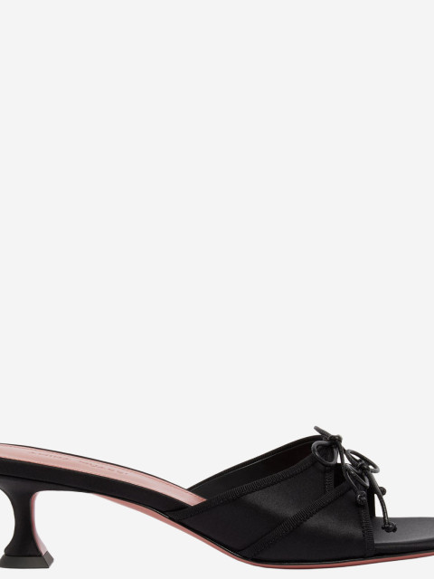 [Amina Muaddi] Sandals SS26 ELEONORASLIPPER45BLACK