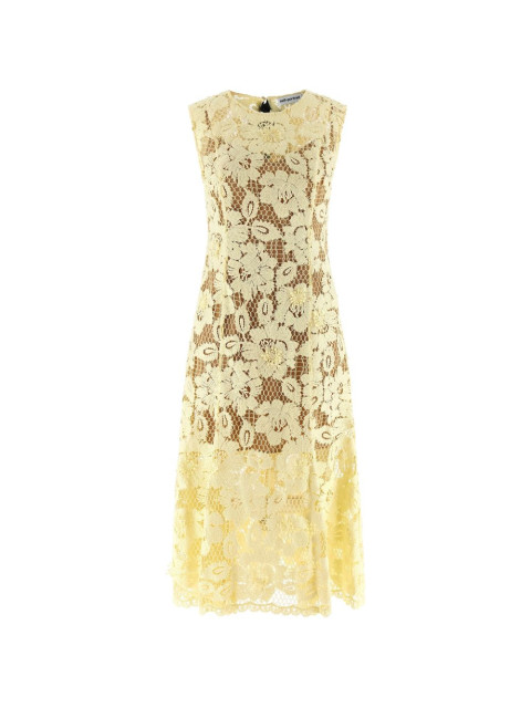 [Self - portrait] Sleeveless dress SS26 SS26-094M-YYELLOW