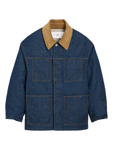 [Ami Paris] Denim jacket FW25 UJK834DE0104402