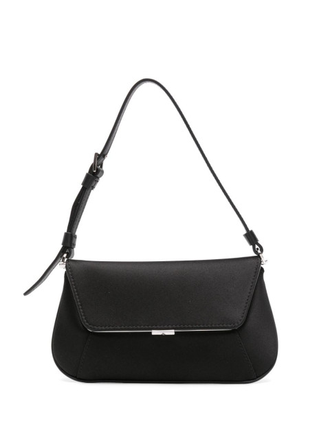 [Amina Muaddi] Shoulder bag SS24 AMIMINISATINBLACK