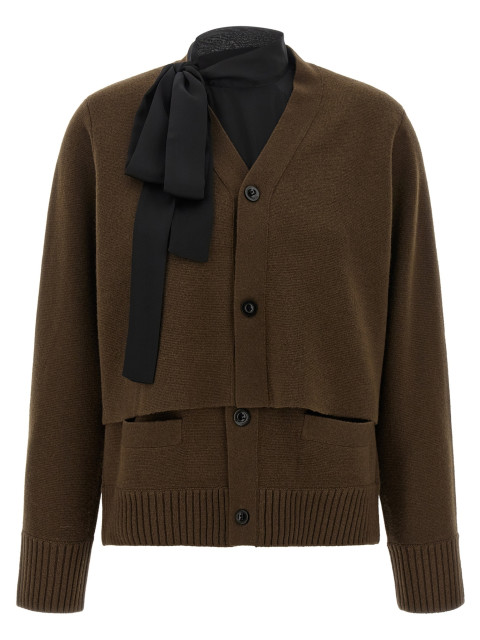 [Sacai] Cardigan FW26 2608673601