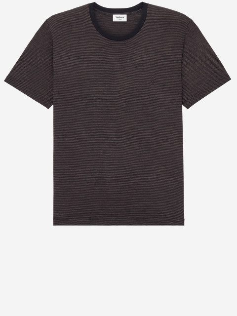 [Saint Laurent] T-shirts Short Sleeve SS26 858314Y38AS1079