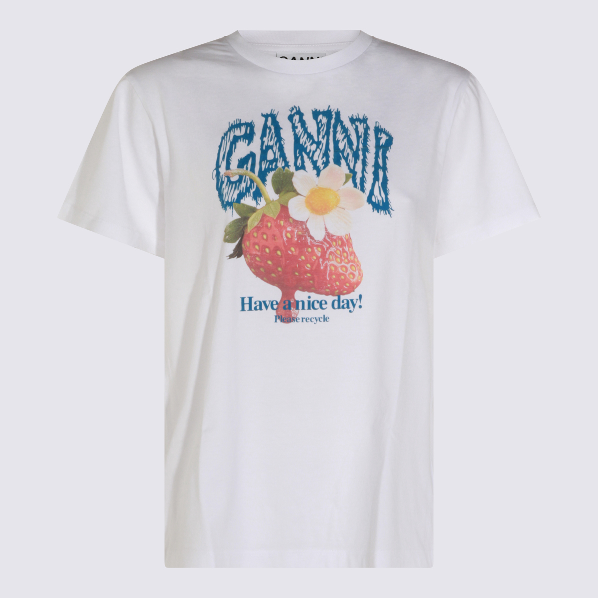 [GANNI] T-shirts Short Sleeve FW26 A1050201151