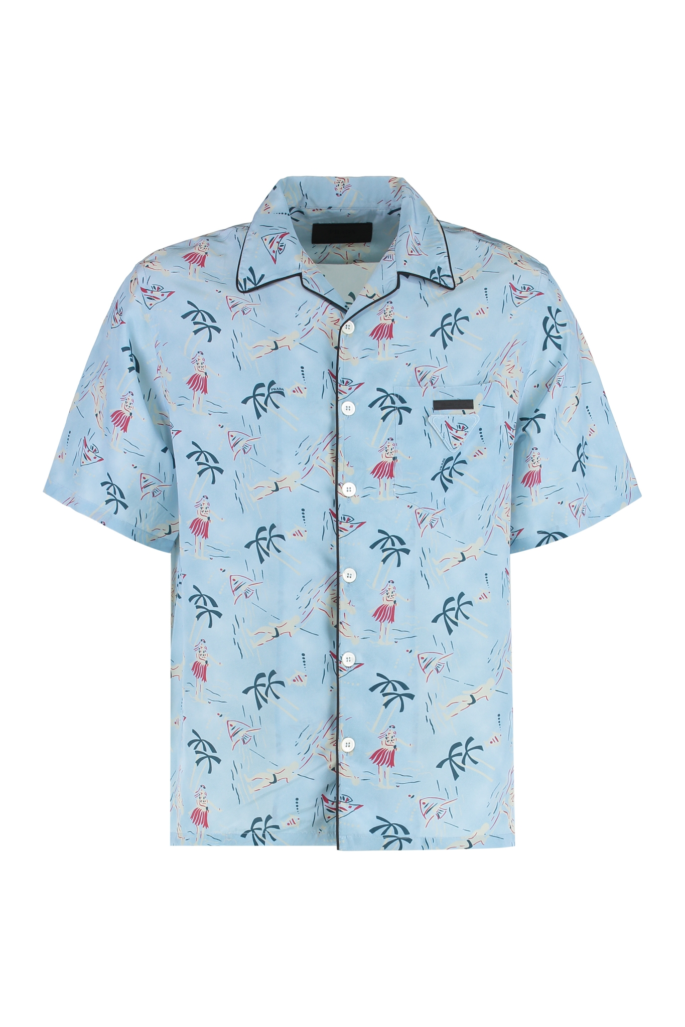 [Prada] Shirts Short Sleeve FW25 UCS524SOOO17OY_F0076