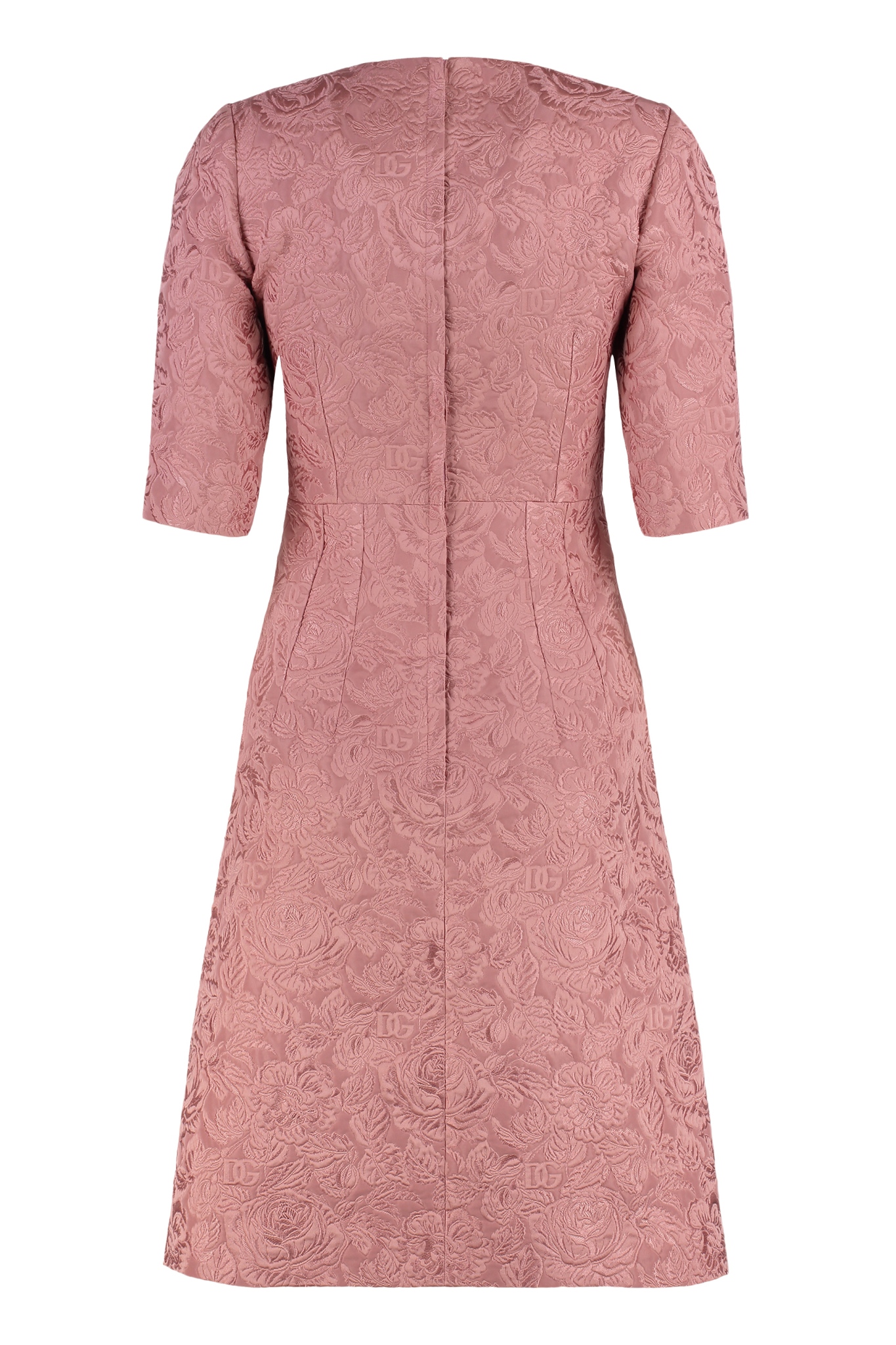 [Dolce & Gabbana] Short sleeve dress SS25 F6ARLTHJMQK_F0473