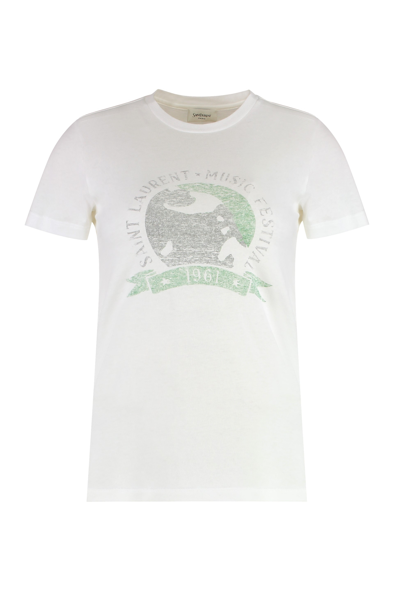 [Saint Laurent] T-shirts Short Sleeve SS25 817047Y37YJ_9010