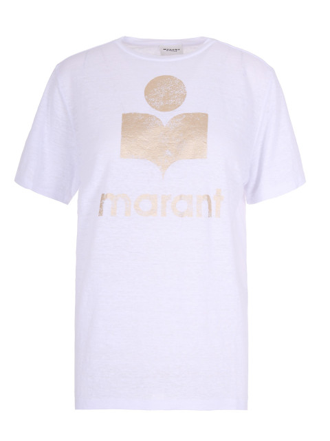 [Marant Etoile] T-shirts Short Sleeve FW26 TS0001FBA1N10EWHLG