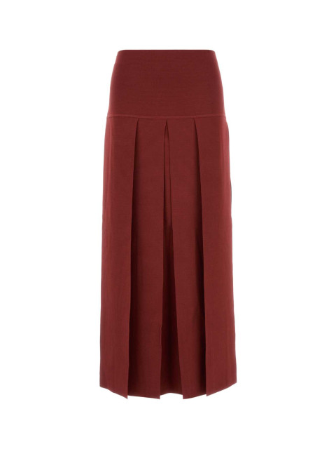 [Alaia] Long skirt FW26 AA9J2584K224D 314