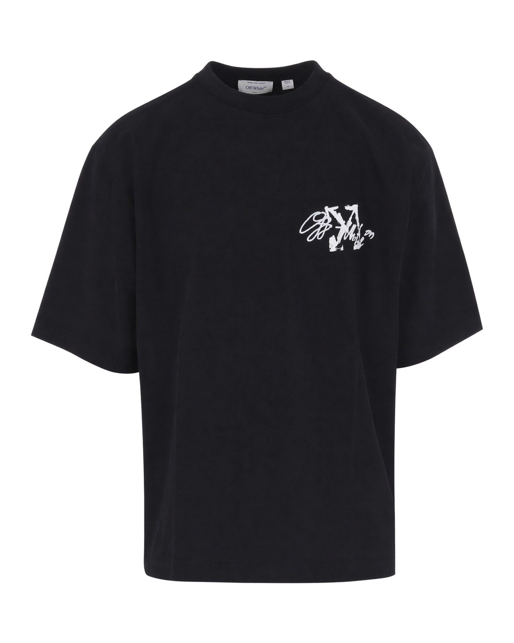 [Off-White] T-shirts Short Sleeve FW26 OMAA120F26JER00J00001