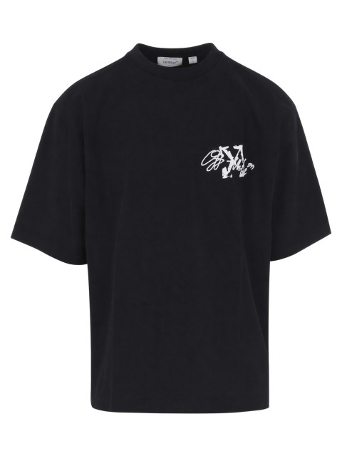 [Off-White] T-shirts Short Sleeve FW26 OMAA120F26JER00J00001