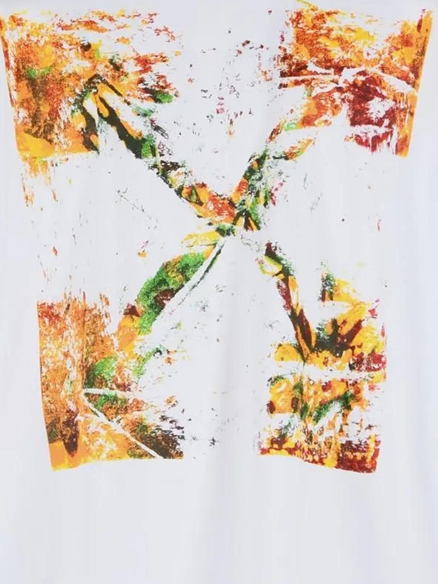 [Off-White] T-shirts Short Sleeve FW26 44MAA120F26J00D100