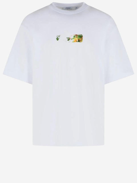 [Off-White] T-shirts Short Sleeve FW26 44MAA120F26J00D100