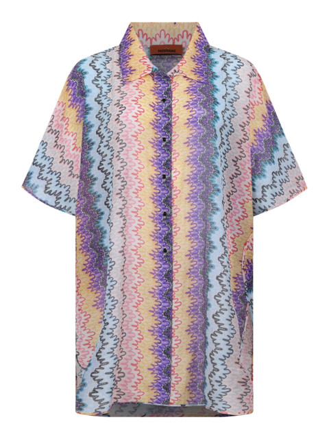 [MISSONI] Shirts Short Sleeve CO MS25SQ22-BW00XUS72LH