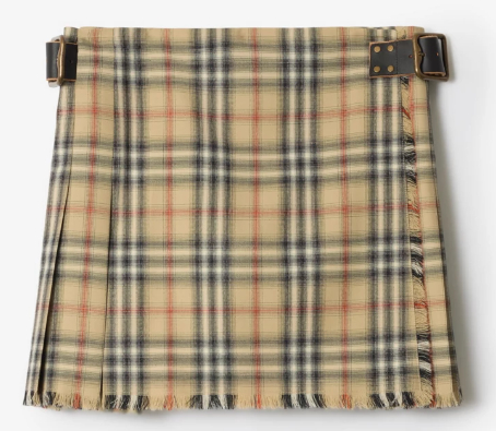 [Burberry] Mini skirt SS26 8118152-171154B9368